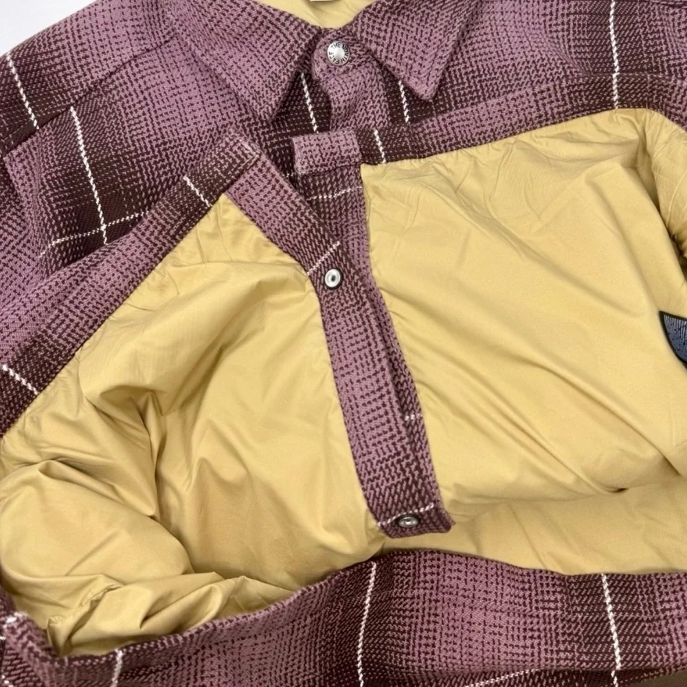 The North Face Men’s Plaid Shacket Jacket Size Small Fall 2023 - Picture 4 of 7